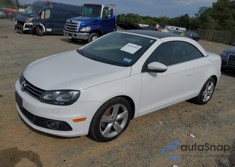 2012 Volkswagen Eos Lux from USA, damaged, VIN WVWFW7AH4CV006249
